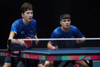 Фотография к новости: Сборная Казахстана по настольному теннису вышла в финал Исламских игр