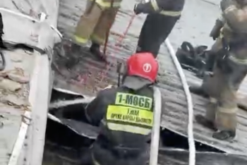 Фотография к новости: В Алматы загорелся мебельный цех: третий пожар в городе за сутки