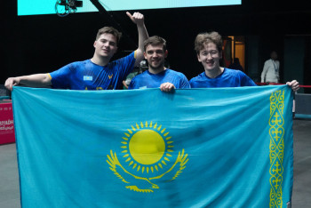 Фотография к новости: Казахстанские теннисисты завоевали золото в финале Игр Исламской солидарности