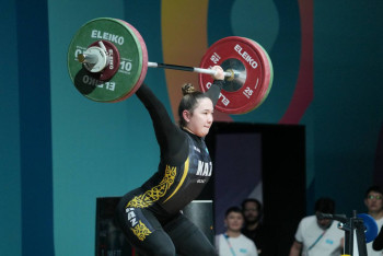 Фотография к новости: Аянат Жумагали завоевала две бронзы на Играх исламской солидарности