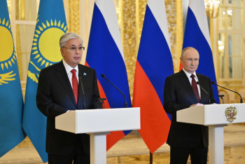 Фотография к новости: Казахстан искренне заинтересован в процветании РФ — Президент