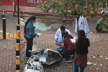 Фотография к новости: Индия признала взрыв автомобиля в Нью-Дели терактом