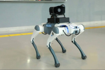 Фотография к новости: Роботы-собаки распознают лица и выявляют нарушения в Астане