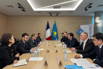 Фотография к новости: Франция выразила заинтересованность в инвестиционных проектах Актюбинской области