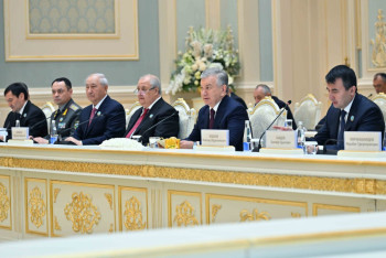 Фотография к новости: Высший межгосударственный совет показал свою актуальность и эффективность — Президент Узбекистана