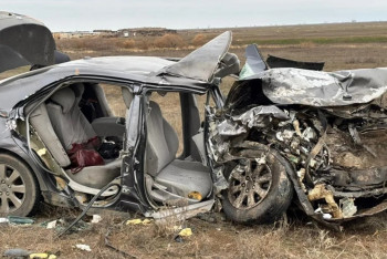 Фотография к новости: 8 человек погибли в страшной аварии на трассе ЗКО