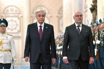 Фотография к новости: В Акорде прошла торжественная церемония встречи Президента Эстонии