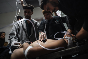 Фотография к новости: В результате израильской атаки по школе в Газе ранены 10 палестинцев