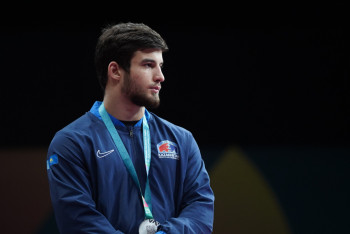 Фотография к новости: Не ищу оправданий - Ислам Евлоев рассказал о травмах и серебре в Эр-Рияде