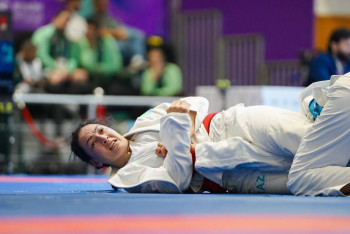 Фотография к новости: Мариан Журавлёва завоевала золото в джиу-джитсу на Играх исламской солидарности