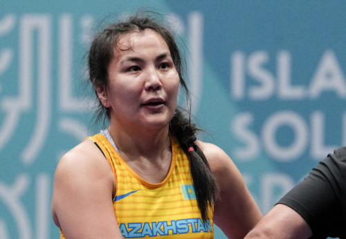 Фотография к новости: Эльмира Сыздыкова завоевала бронзу Игр исламской солидарности