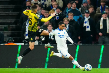 Фотография к новости: "Кайрат" уступил "Копенгагену" в Лиге Чемпионов со счётом 2:3