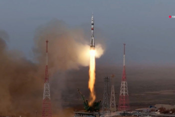 Фотография к новости: После аварии на Байконуре Россия временно лишилась возможности отправлять людей в космос