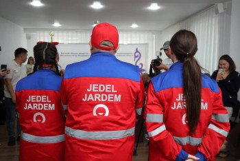 Фотография к новости: Скорая помощь Казахстана обслужила рекордное число экстренных вызовов