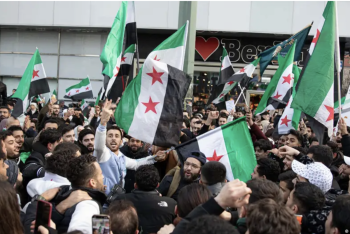 Фотография к новости: Сирийцы в Германии устроили гуляния к годовщине свержения Асада