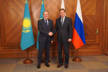 Фотография к новости: Условия газификации регионов Казахстана обсудили депутаты Мажилиса и Госдумы