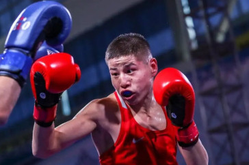 Фотография к новости: Оразбек Асылкулов вышел в четвертьфинал ЧМ-2025 по боксу