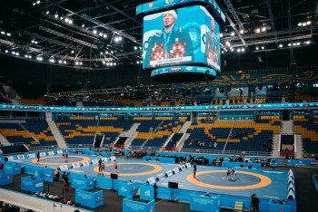 Фотография к новости: В Алматы на чемпионате по борьбе выявили будущих звёзд сборной