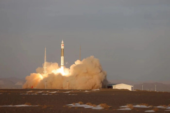 Фотография к новости: Китай успешно запустил ракету Kuaizhou-11 с двумя спутниками