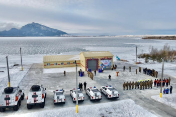 Фотография к новости: Современная спасательная станция обеспечит безопасность на озёрах Большое Чебачье и Суринское