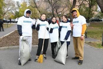 Фотография к новости: В Астане подвели итоги "Таза Қазақстан" за 2025 год