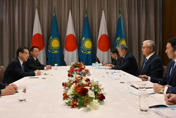 Фотография к новости: Токаев поддержал японский проект по локализации ремонта техники в Казахстане