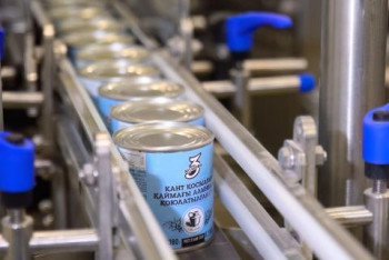 Фотография к новости: Цех по производству сгущённого молока мощностью 12 тыс. тонн в год запустили в СКО