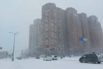 Фотография к новости: Метель, снег и гололёд: в 16 областях Казахстана объявлено штормовое предупреждение