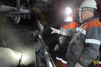 Фотография к новости: Вице-министр по ЧС проверил уровень промышленной безопасности на шахте в Караганде