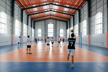 Фотография к новости: 230 сельских школьников в Абайской области будут заниматься спортом в новом здании