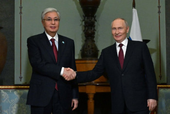 Фотография к новости: Токаев и Путин обсудили развитие стратегического партнерства Казахстана и России