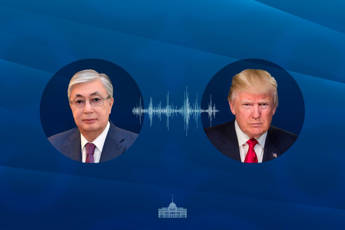 Глава государства пригласил Трампа в Казахстан