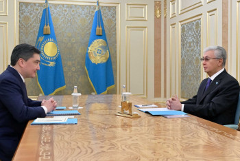 Фотография к новости: Бектенов отчитался перед Токаевым о мерах по стабилизации доходов населения