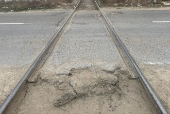 Фотография к новости: В Мангистау подрядчика оштрафовали за ненадлежащее содержание железнодорожного переезда