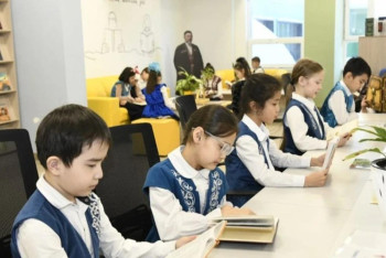 Фотография к новости: Решение проблемы трёхсменного обучения: в Астане открылась новая школа