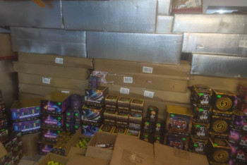 Фотография к новости: Почти шесть тысяч потенциально опасных фейерверков изъяли в СКО