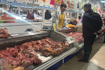 Фотография к новости: Более  2 тонн мясной продукции представлено на ярмарке в Актобе