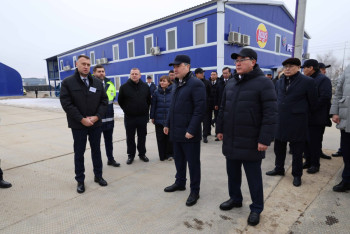 Фотография к новости: Инвестиции, инфраструктура и новые производства: Олжас Бектенов совершил рабочую поездку в Алатау