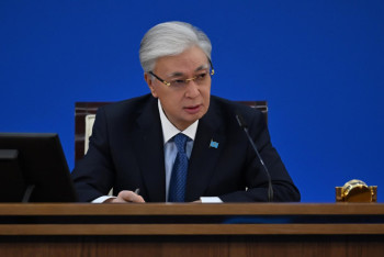 Фотография к новости: Токаев заявил о необходимости закрепить принцип "Закон и порядок" в Конституции