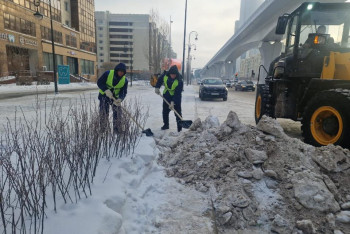 Фотография к новости: Из Астаны вывезли 3,3 млн кубометров снега