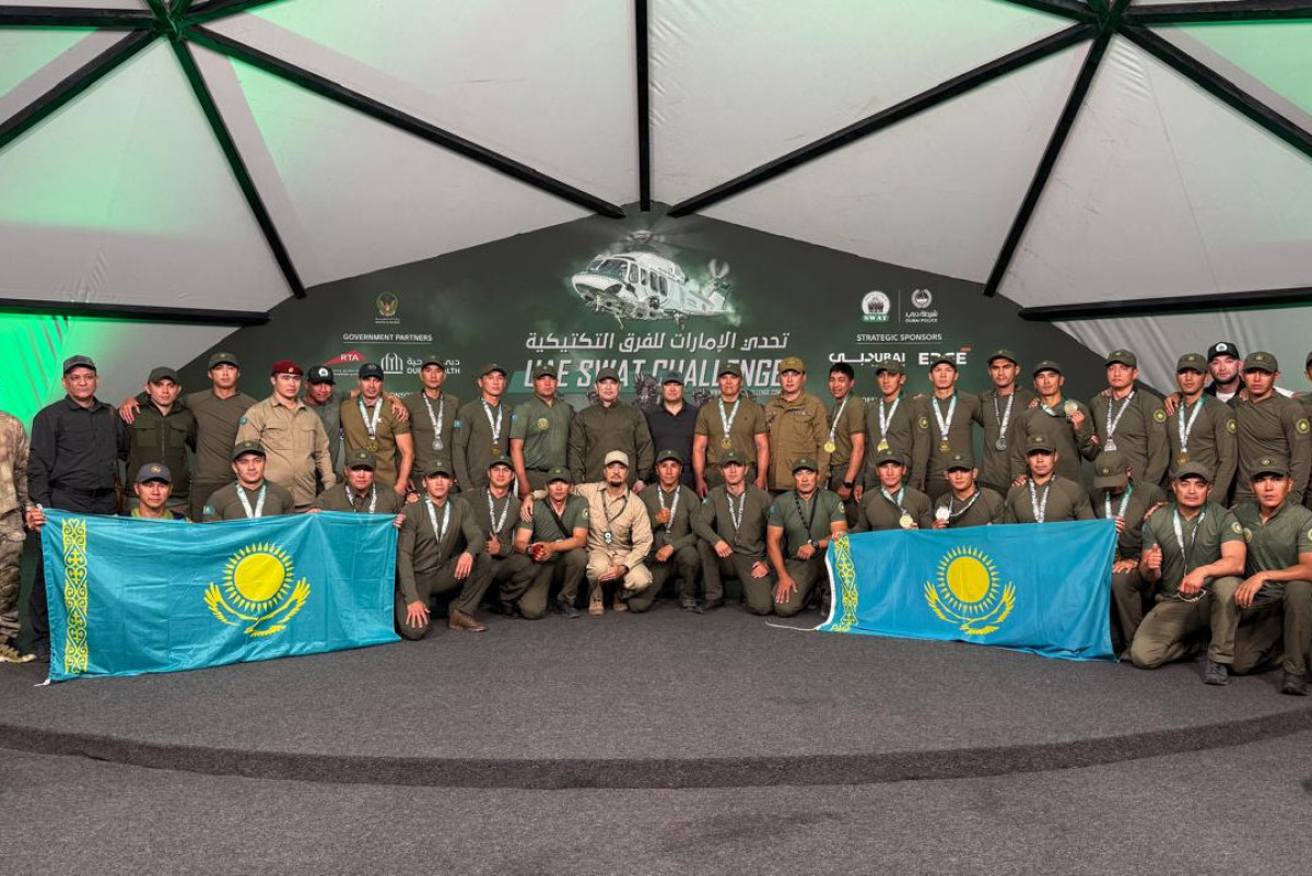 Команды спецназа Казахстана вошли в топ-10 по итогам первого дня UAE SWAT Challenge в ОАЭ