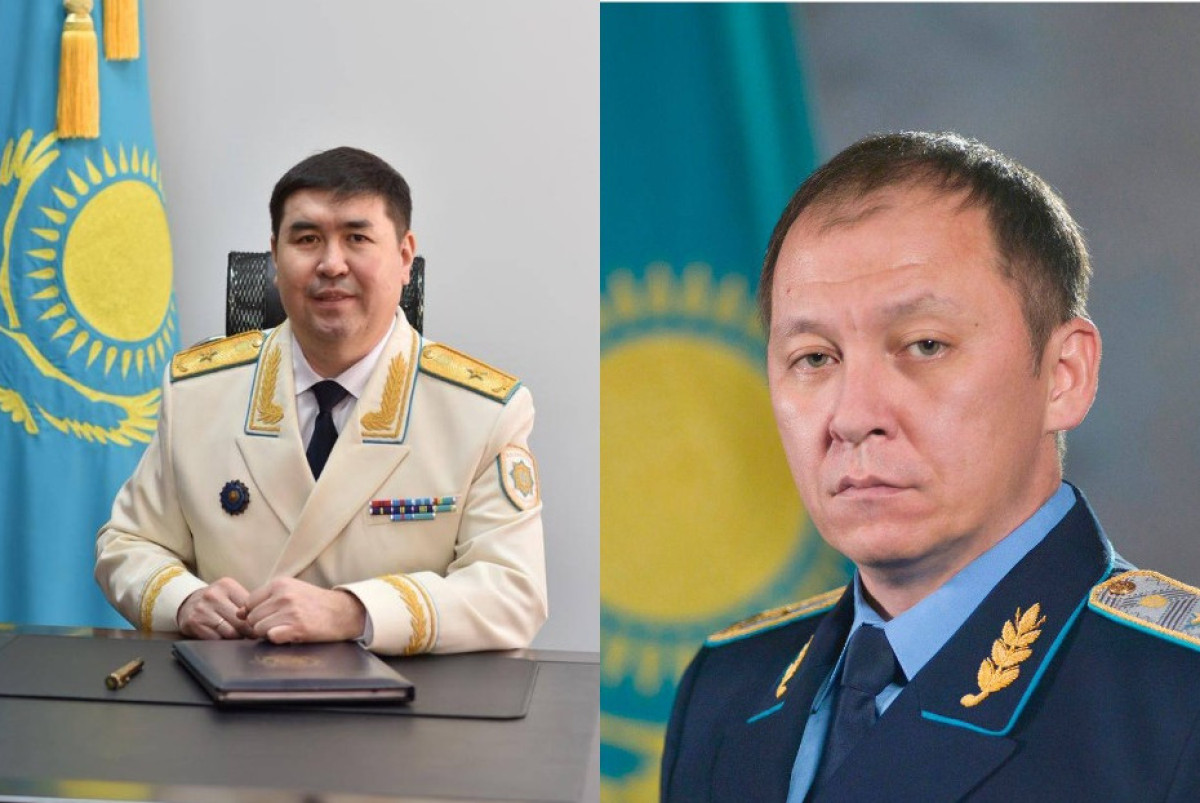 Назначены прокуроры Астаны и Шымкента