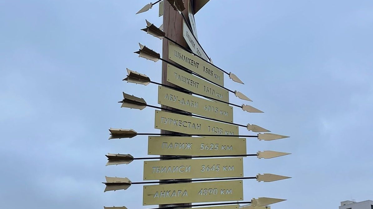 Знак "Нулевой километр" появился в парке Астаны