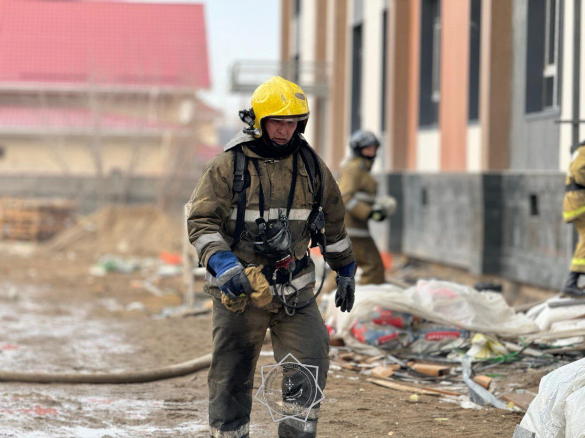 пожар в Таразе потушили