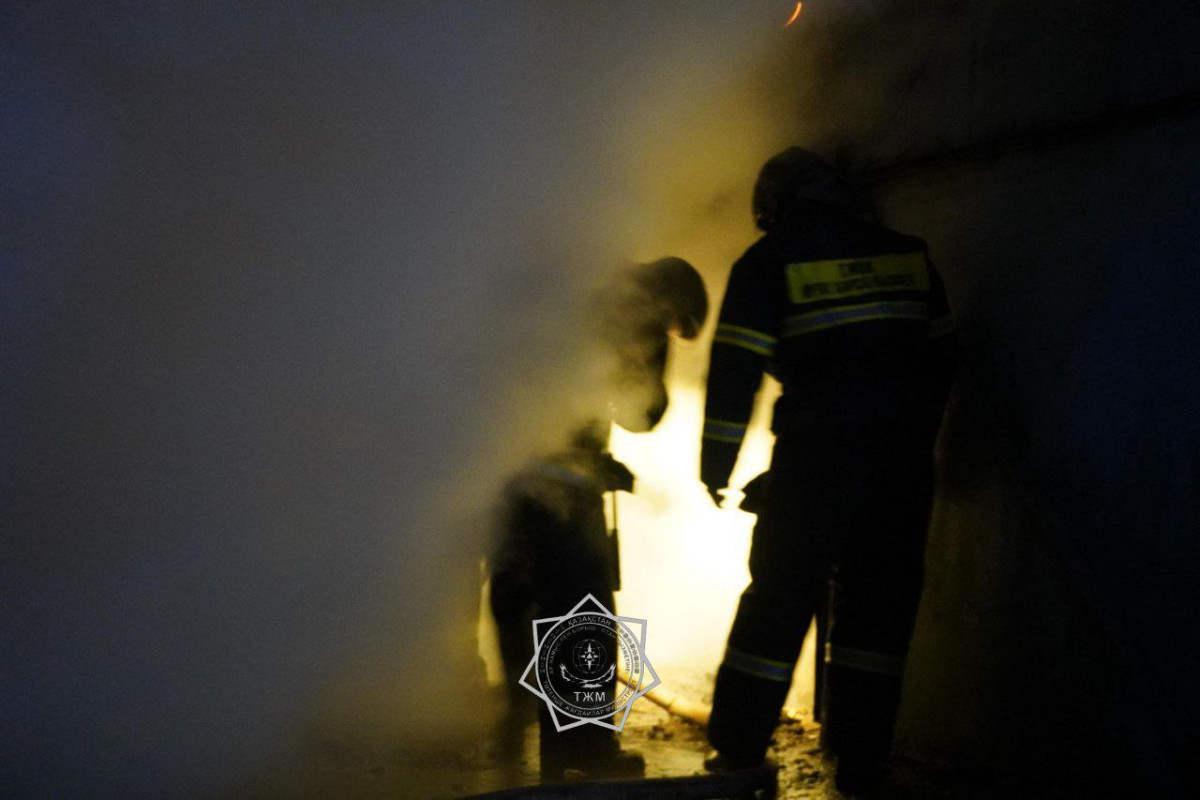 пожар в Семее