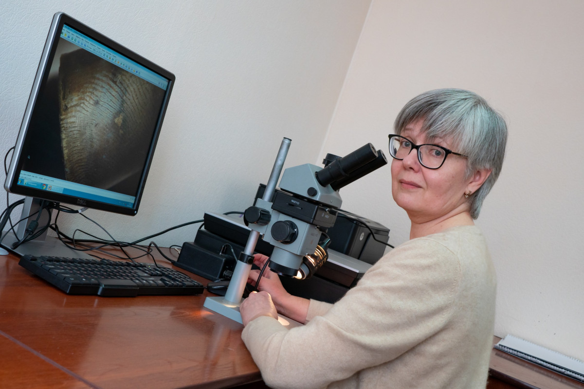 Лада Парамонова в своём кабинете