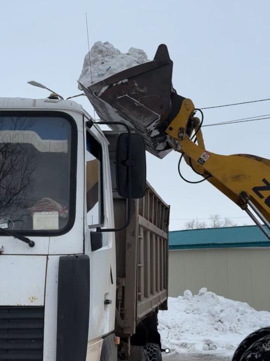 вывоз снега в Костанайской области
