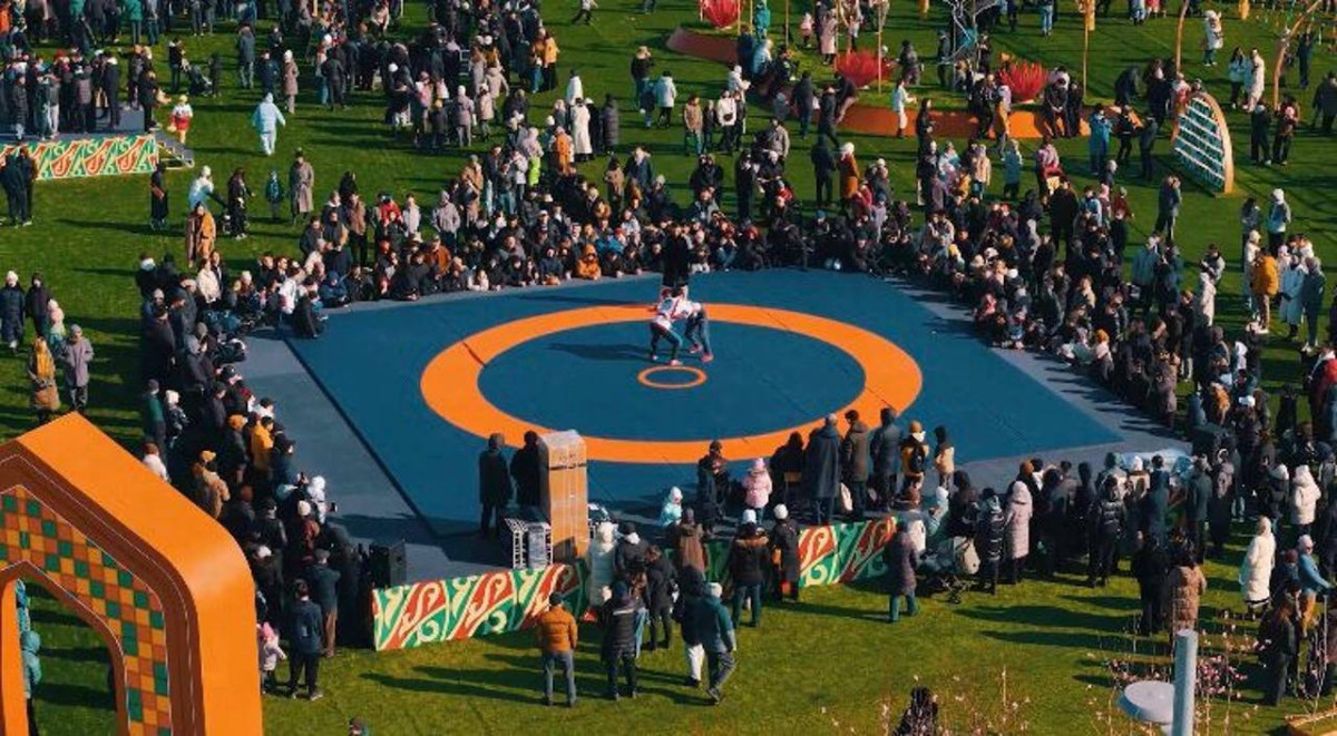 спортивные состязания на Наурыз в Астане